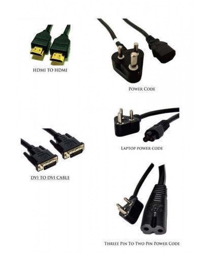 POWER CABLE | HDMI CABLE | VGA CABLE