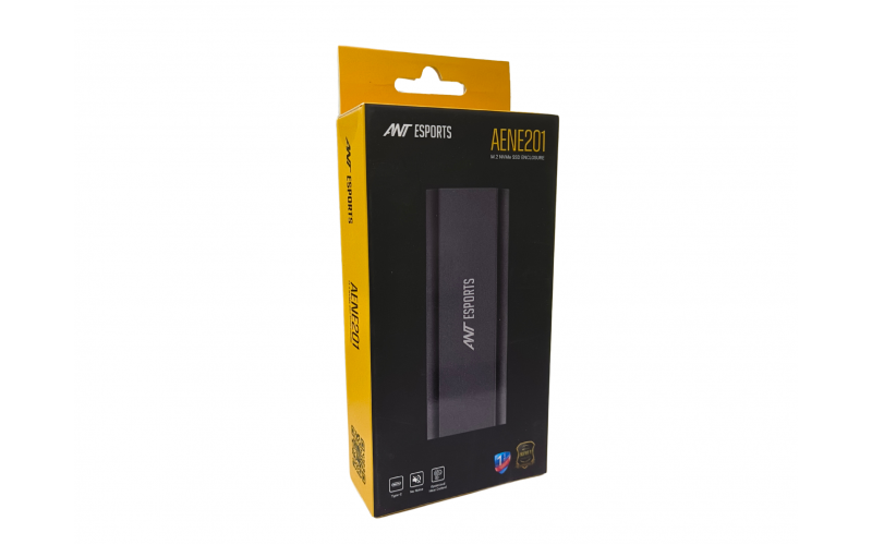 ANT ESPORTS  SSD M.2 | NVME CASING (2 IN 1) TYPE C USB 3.1 AENE201