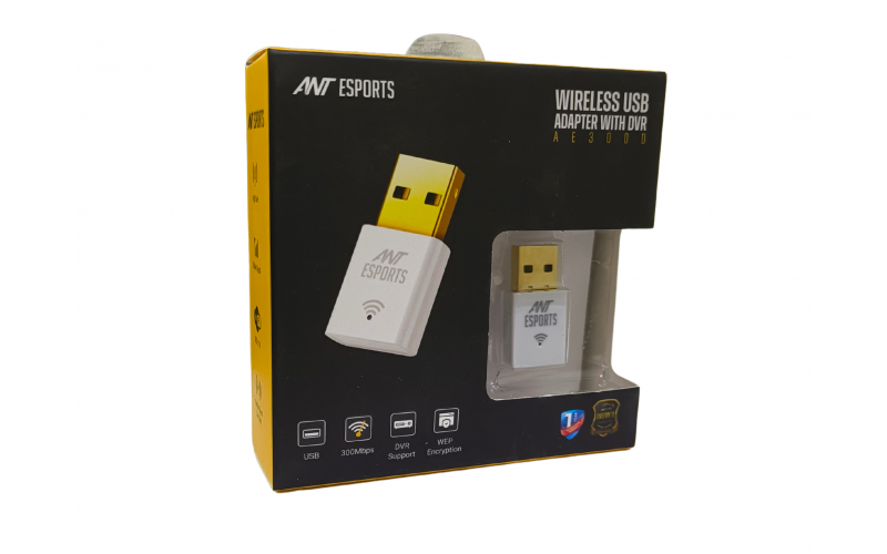 ANT ESPORTS USB WIFI ADAPTER WITH DVR AE300D