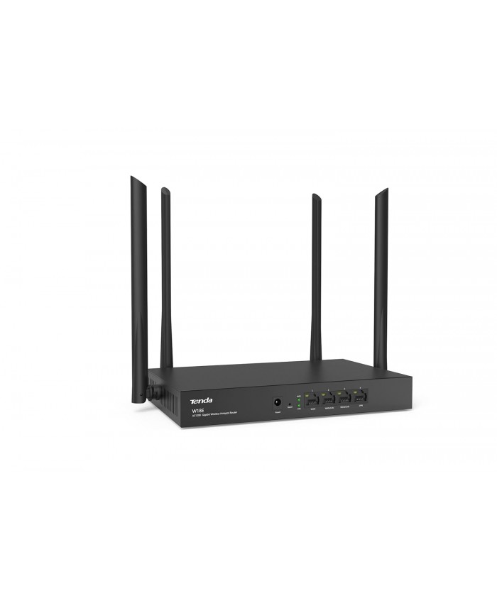 TENDA WIRELESS ROUTER DUAL BAND GIGA (AC1200) 1200 MBPS W18E 