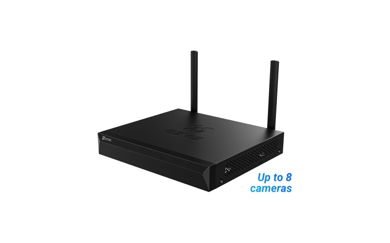 EZVIZ IP WIFI NVR 8CH SUPPORTS UPTO 3K VIDEO QUALITY | WIFI RANGE UPTO 300 FT | SUPPORTS ONVIF | X5S