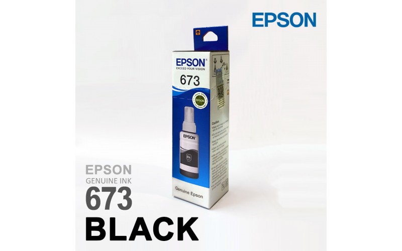 EPSON INK BOTTLE 673 (BLACK)