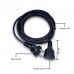 MULTYBYTE  POWER CORD EXTENSION  5M 2PIN (MB PCE3)