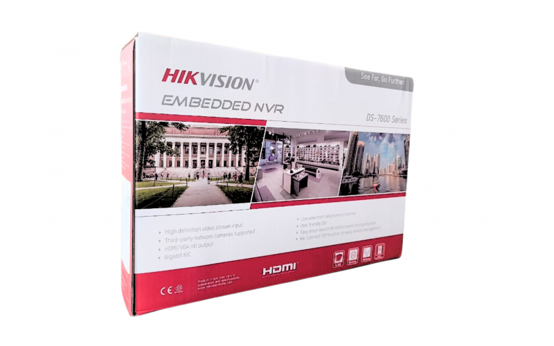 HIKVISION IP NVR 16CH (7616NIQ1)