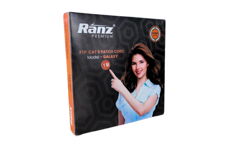 RANZ PATTCH CORD CAT6 2M FTP