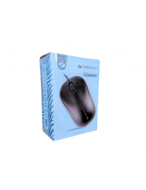 ZEBRONICS MOUSE USB ZEB COMFORT | COMFORT+