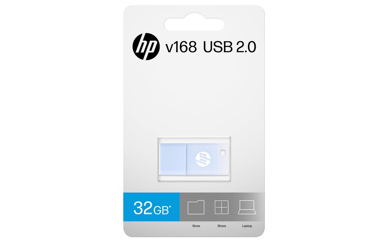 HP PENDRIVE 32GB 2.0 (V168) PLASTIC