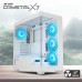 ANT ESPORTS GAMING CABINET CRYSTAL X7 ATX TYPE-C – White