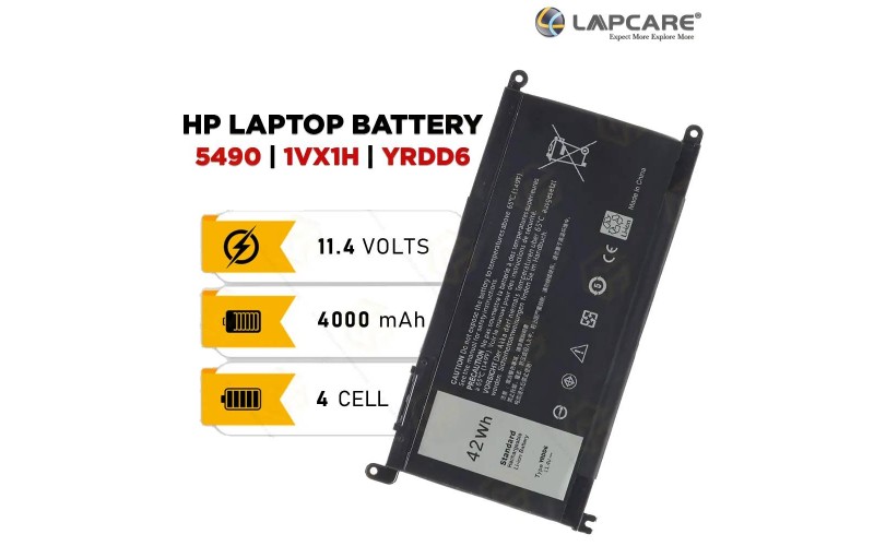 LAPCARE  LAPTOP BATTERY  FOR DELL VOSTRO 5490 (YRDD6)