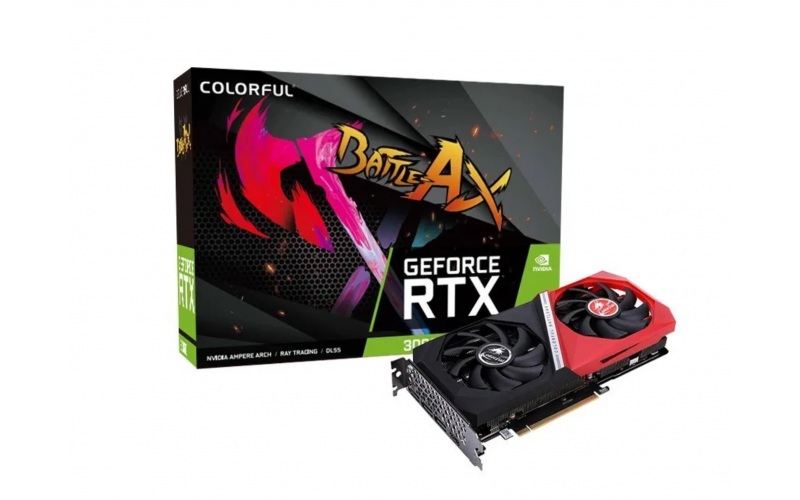 COLORFUL GRAPHIC CARD RTX 3060 6GB DDR6 (DUAL FAN) NB DUO