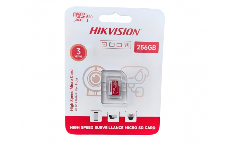 HIKVISION MICRO SD 256GB (FOR CCTV CAMERAS ONLY)