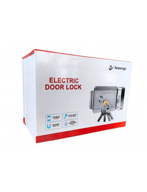 SECUREYE ELECTRIC DOOR LOCK  (RIM LOCK) 200EL (LEFT OPEN)