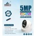 A+ PRODUCTS IP DOME CAMERA 5MP ECO 3.6MM WITH IN BUILT MIC (NIGHT COLOUR VISION)