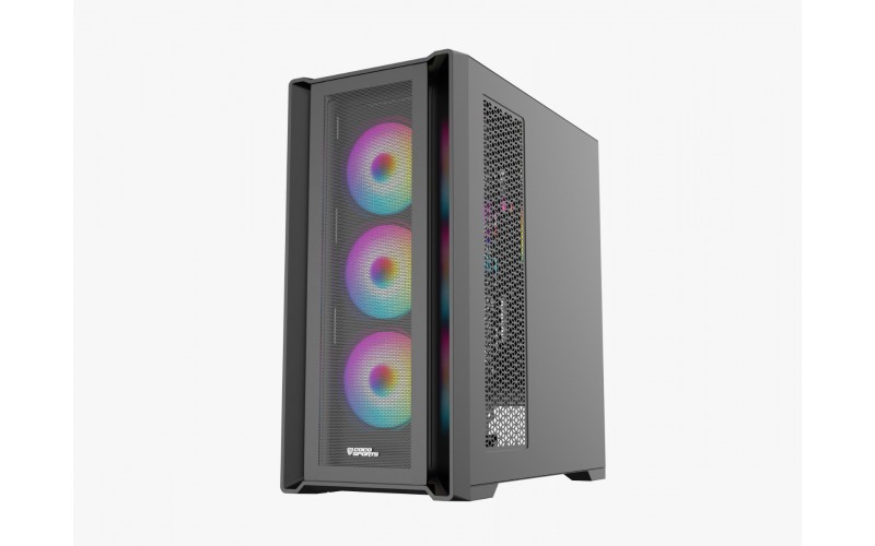 COCONUT GAMING CABINET ARGB RAMPAGE 5000D E ATX 2HDD 2SSD BLACK