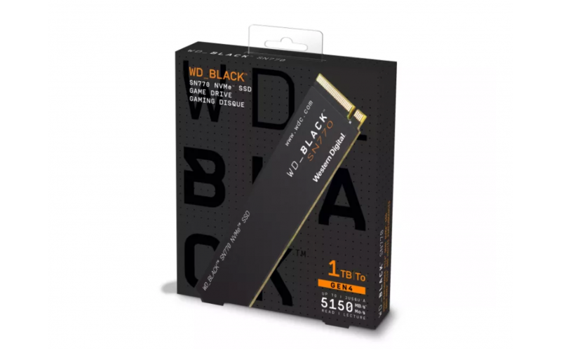 WD INTERNAL SSD 1TB NVME BLACK SN770