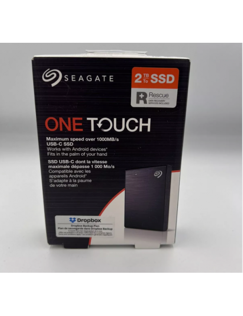 SEAGATE EXTERNAL SSD 2TB ONE TOUCH (USB C) 