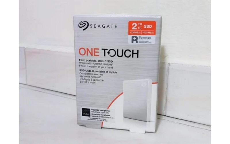 SEAGATE EXTERNAL SSD 2TB ONE TOUCH (USB C) 