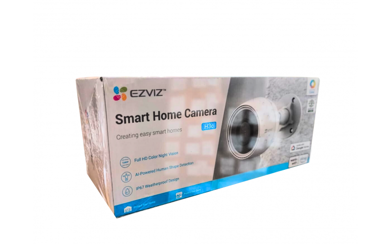 HIKVISION EZVIZ 2MP IP WIFI BULLET CAMERA (H3C) WITH NIGHT COLOUR | BUILT IN MIC