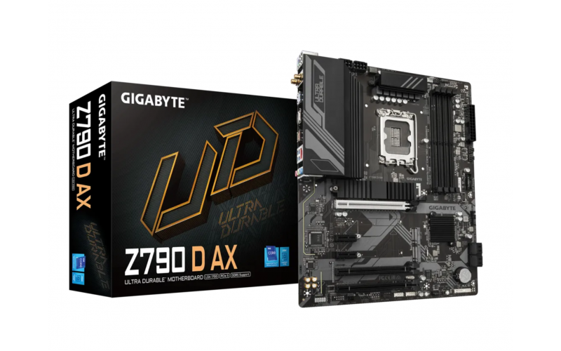 GIGABYTE MOTHERBOARD (Z790 D AX) DDR5 with wifi  (FOR INTEL 12th | 13th|14th Gen)