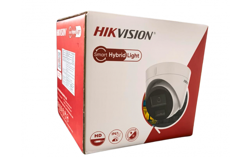 HIKVISION IP DOME 6MP (2CD1363G2LIU) 2.8MM WITH DUAL LIGHT (BUILT IN MIC)