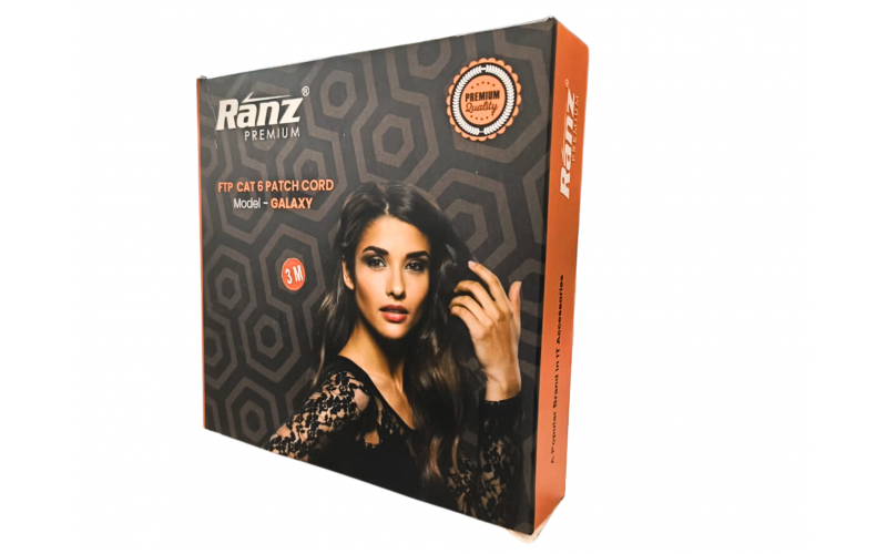 RANZ PATCH CORD CAT6 3M FTP