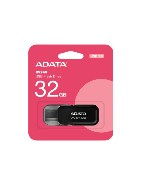 ADATA PENDRIVE 32GB 2.0 UV240 BLACK