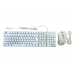 COCO SPORTS GAMING KEYBOARD MOUSE COMBO USB KRUX K29 GM29 WHITE