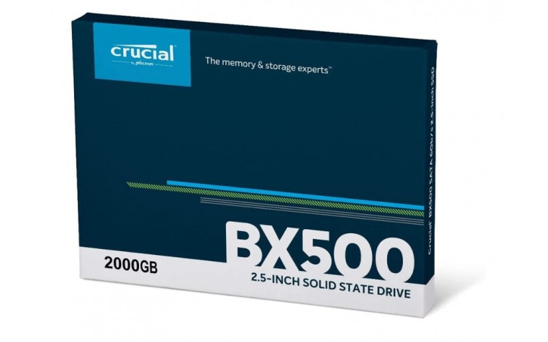 CRUCIAL INTERNAL SSD 2TB SATA (BX500) 