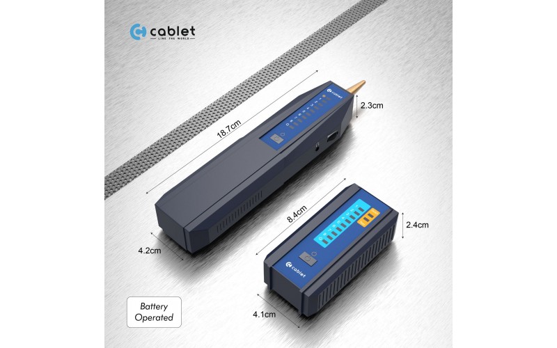 CABLET LAN CABLE TESTER  WITH WIRE TRACKER (TXJ006)