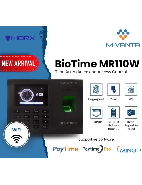 MANTRA BIOMETRIC (BIOTIME MR110W) WITH WIFI 