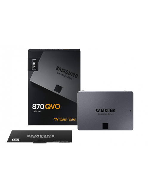 SAMSUNG INTERNAL SSD 2TB SATA (870 QVO) 560MB/S MZ7702T0BW 2000GB