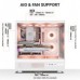 ANT ESPORTS GAMING CABINET CRYSTAL X6 RGB ATX 1HDD|2SSD WHITE