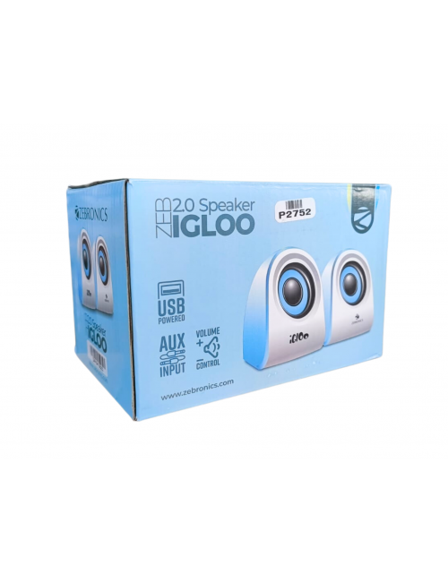 ZEBRONICS AUX SPEAKER 2.0 ZEB IGLOO (USB POWERED)