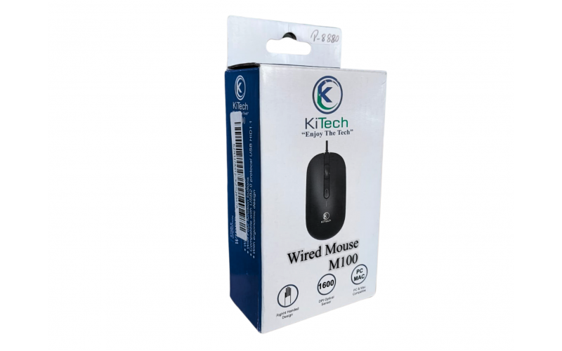 KITECH MOUSE USB (M100) 1600DPI