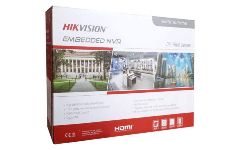 HIKVISION IP NVR 8CH POE IN BUILT (DS 7608NI-Q1 8P)