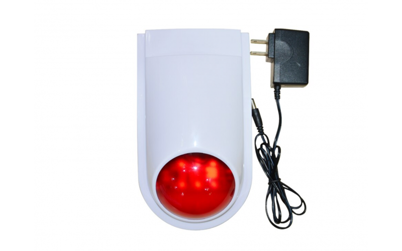 WIRELESS OUTDOOR STROBE SIREN (HOOTER) (SR10)