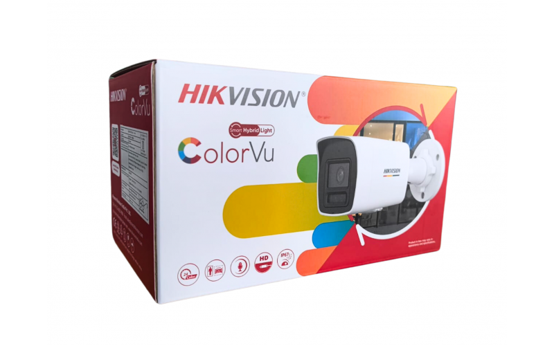 HIKVISION IP BULLET 2MP (2CD1027G2H) 4MM WITH DUAL LIGHT (BUILT IN MIC)