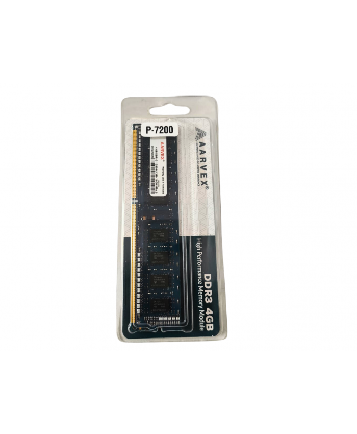 AARVEX DESKTOP RAM 4GB DDR3 1600MHZ 1R (8 CHIP) (FOR 61 & 81 ONLY)