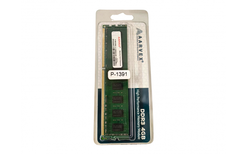 AARVEX DESKTOP RAM 4GB DDR3 1600MHZ 2R (16 CHIP)