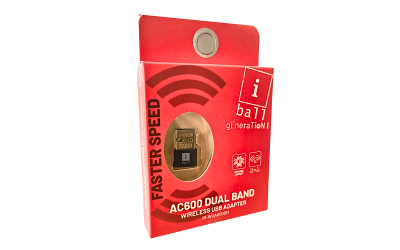 IBALL USB WIFI ADAPTER AC600 DUAL BAND (IB WUA600DM)