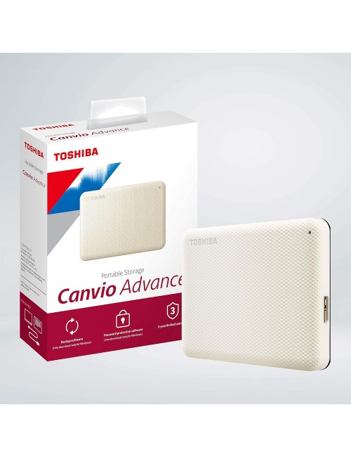 TOSHIBA EXTERNAL HARD DISK 1TB CANVIO ADVANCE 2.5”