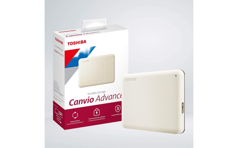 TOSHIBA EXTERNAL HARD DISK 1TB CANVIO ADVANCE 2.5”