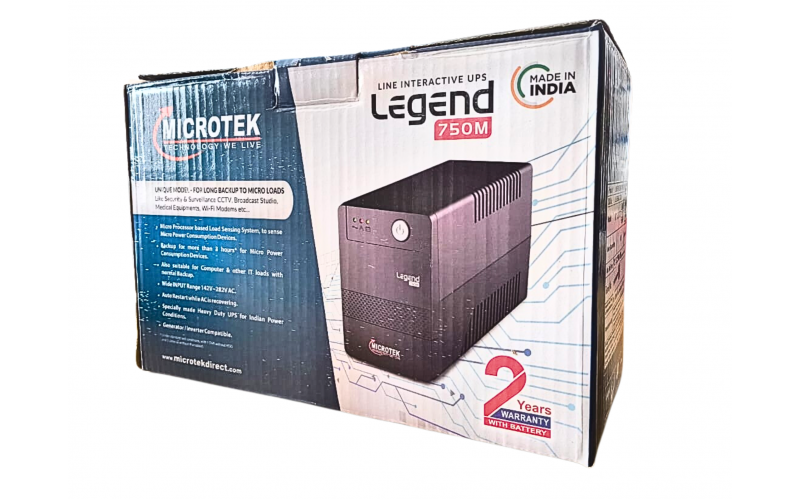 MICROTEK UPS 650VA (LEGEND 750M) (2+2)