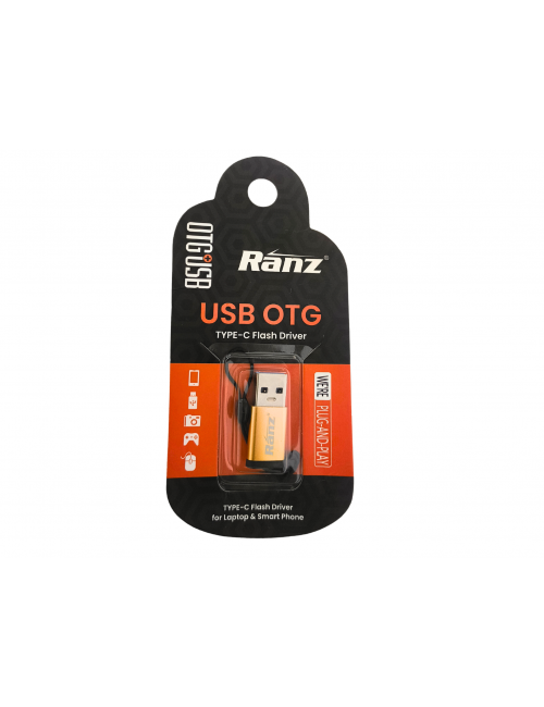 RANZ USB TO TYPE C CONVERTER (MALE TO FEMALE)
