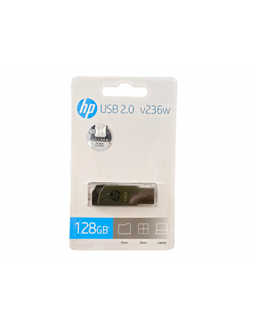 HP PENDRIVE 128GB 2.0 (V236W) METAL