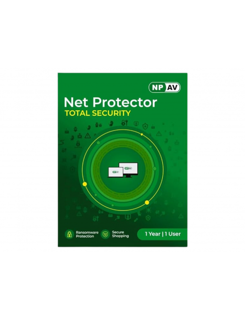NET PROTECTOR TOTAL SECURITY (GOLD) 1 USER 1 YEAR