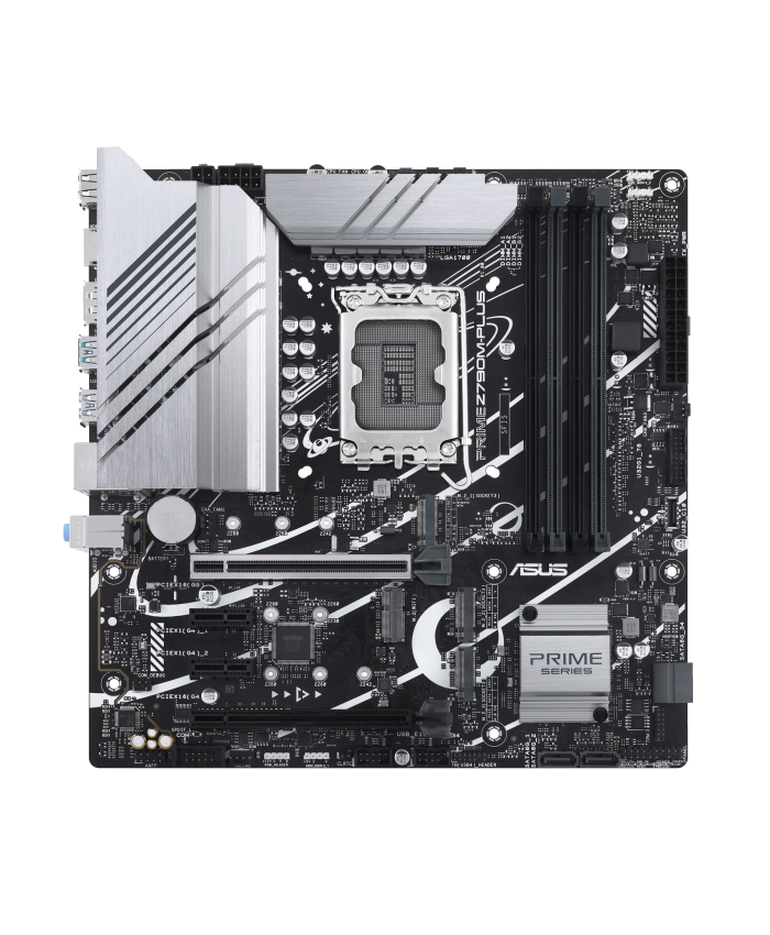 ASUS MOTHERBOARD 790 (PRIME Z790M PLUS CSM) DDR5 (FOR INTEL 12th | 13th | 14th Gen) PCIE 5.0