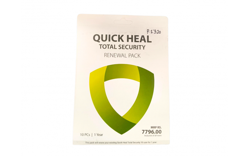 QUICK HEAL TOTAL SECURITY RENEWAL TR10UP (10 USER 1 YEAR) QHTSRTR10UP