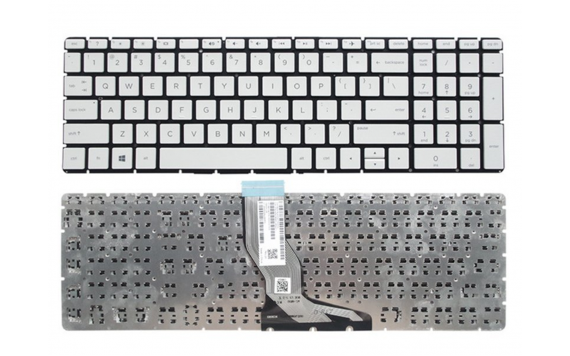 LAPTOP KEYBOARD FOR HP PAVILION 15BS SILVER