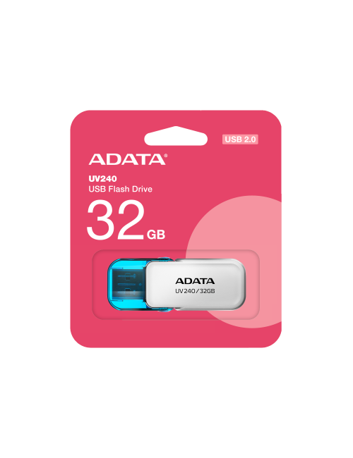 ADATA PENDRIVE 32GB 2.0 UV240 WHITE